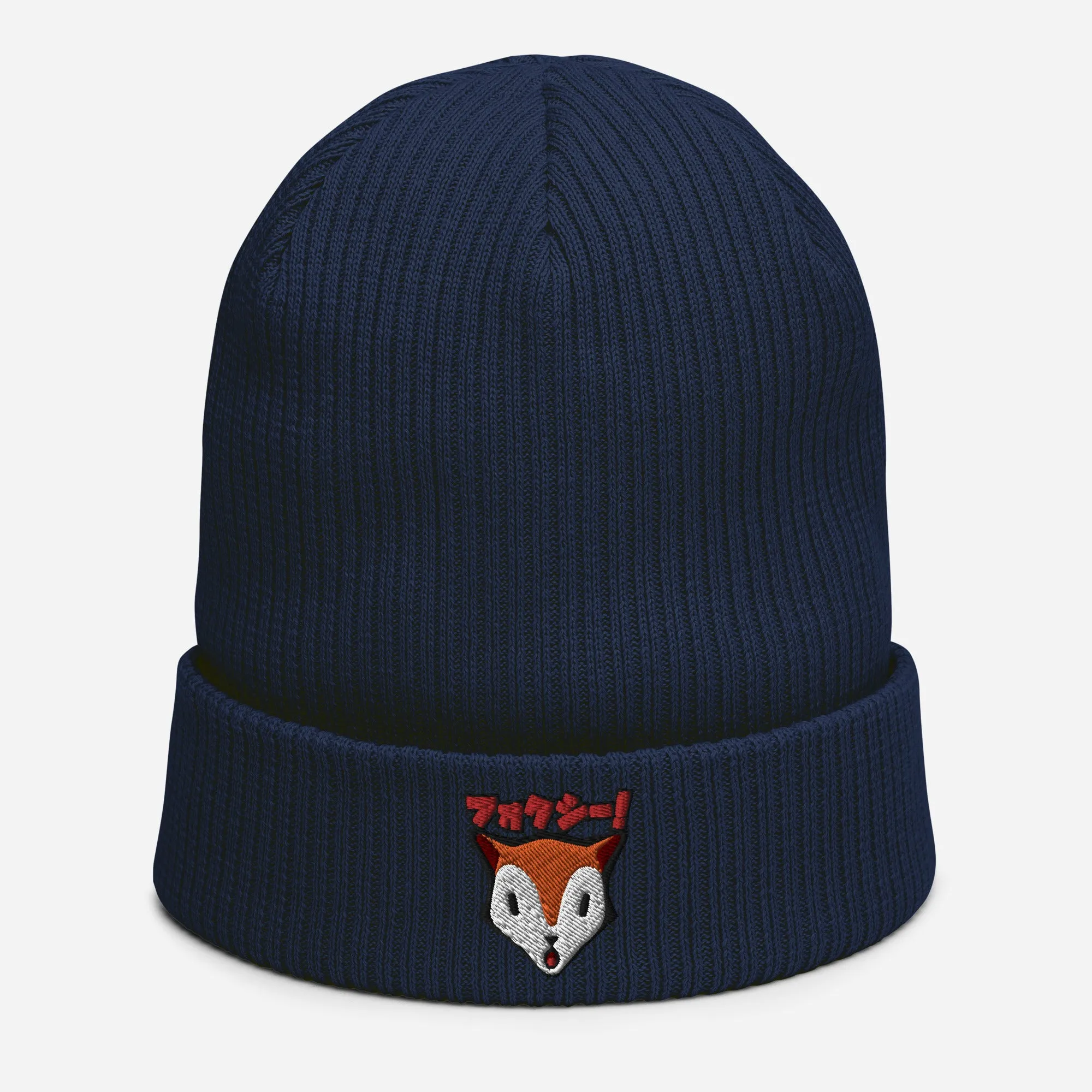 Karma Ace: Foxie! - Organic ribbed beanie