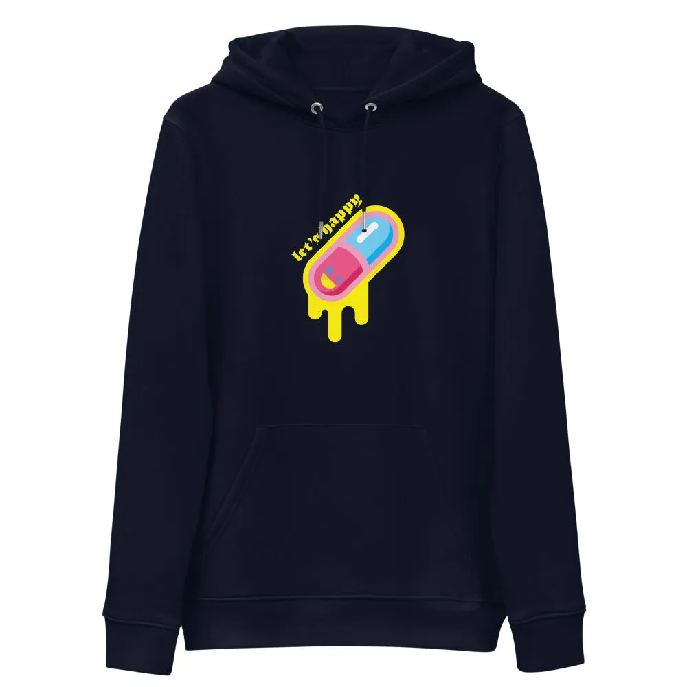 Karma Ace: Let's Happy - Unisex essential eco hoodie