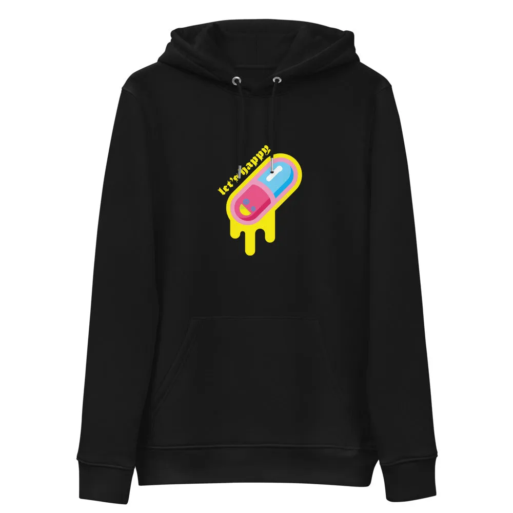 Karma Ace: Let's Happy - Unisex essential eco hoodie