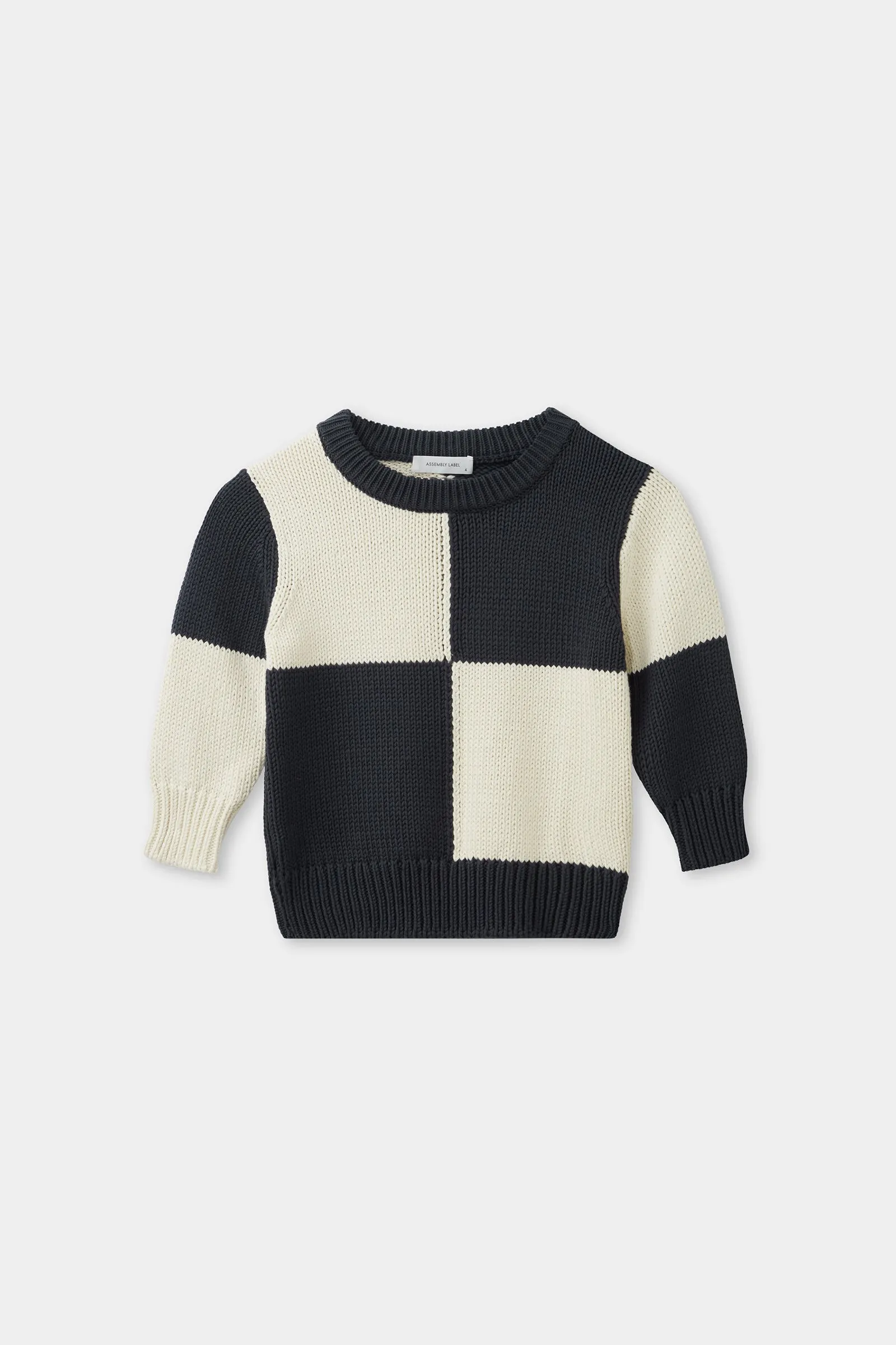 Kids Checker Knit