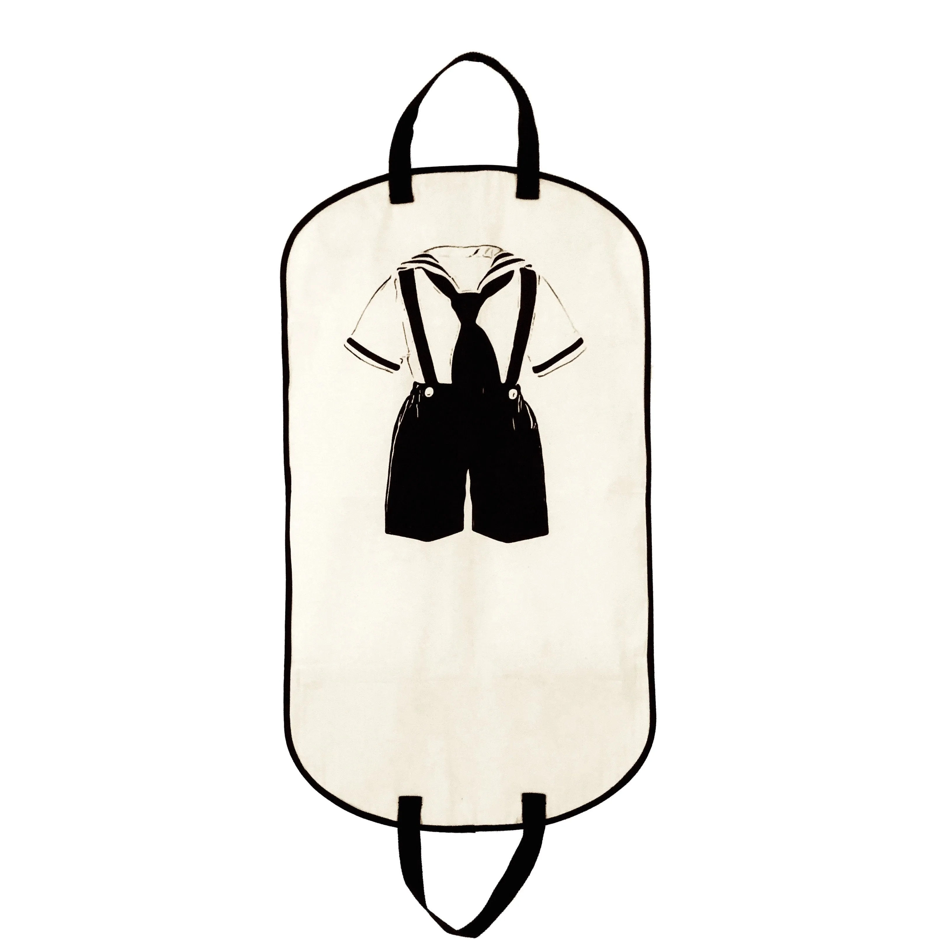 Kids Garment Bag Boy, Cream