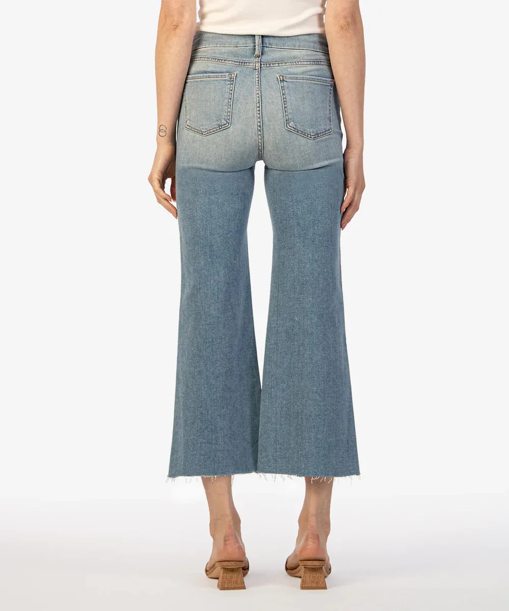 Kut Meg High Rise Ankle Wide Leg Jeans | Romantic