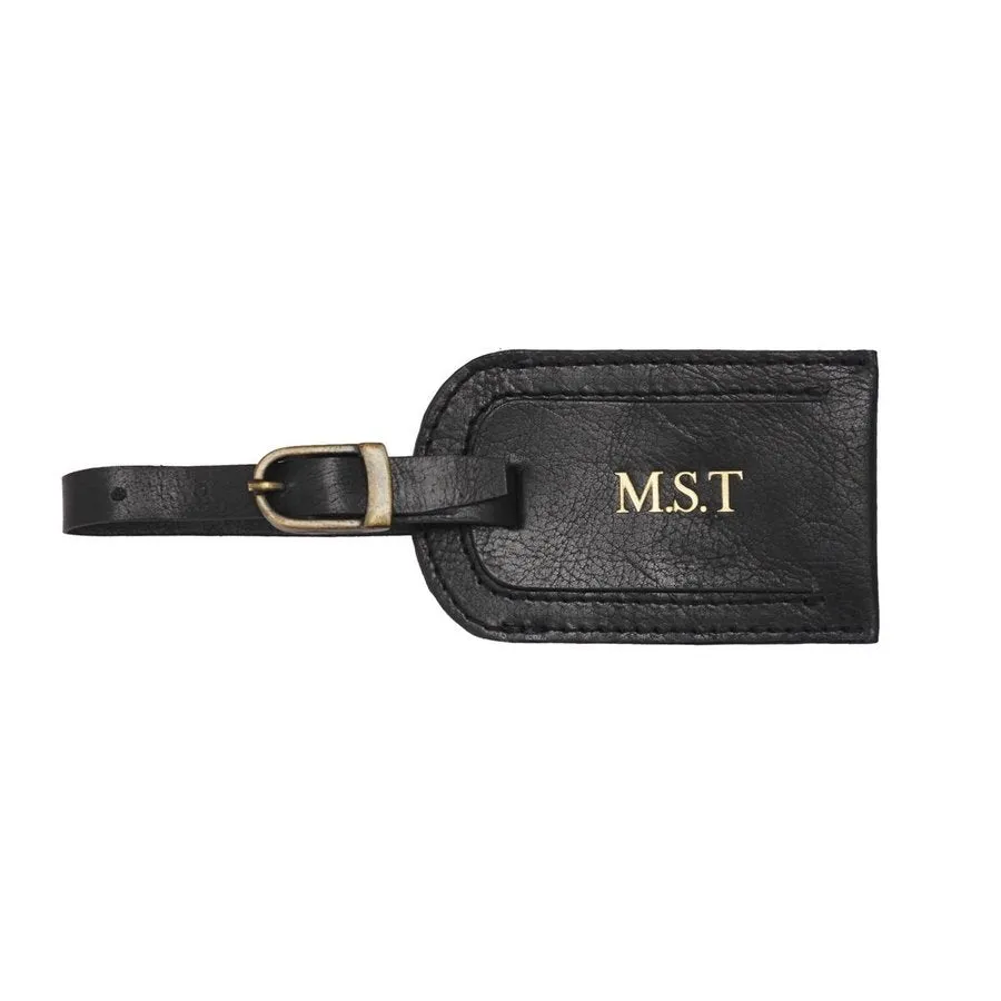 Leather Luggage Tag