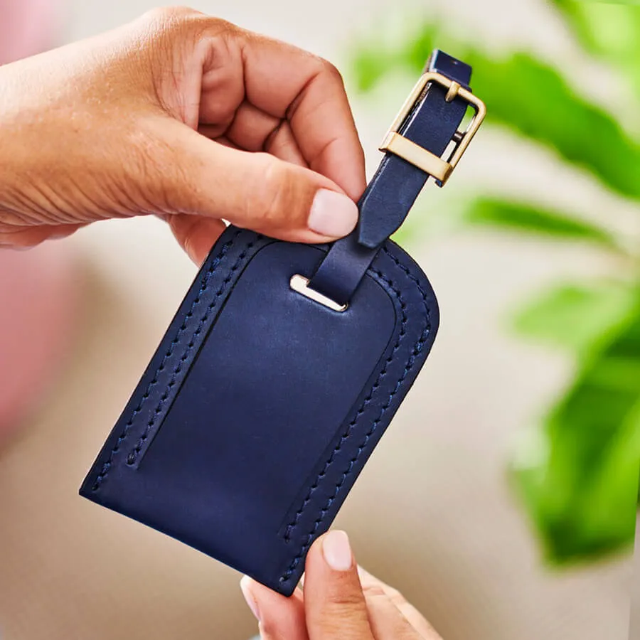 Leather Luggage Tag