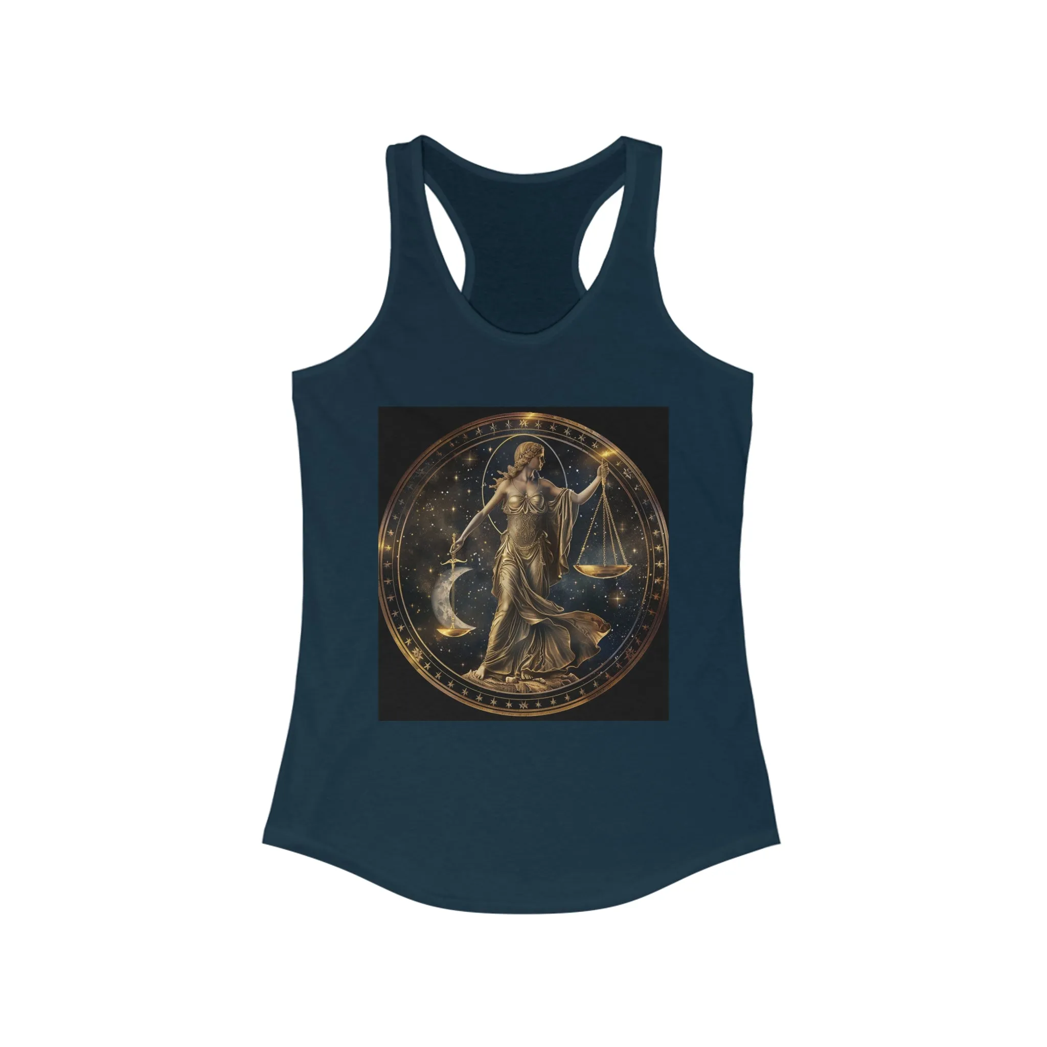 Libra zodiac Women Ideal Racerback Tank