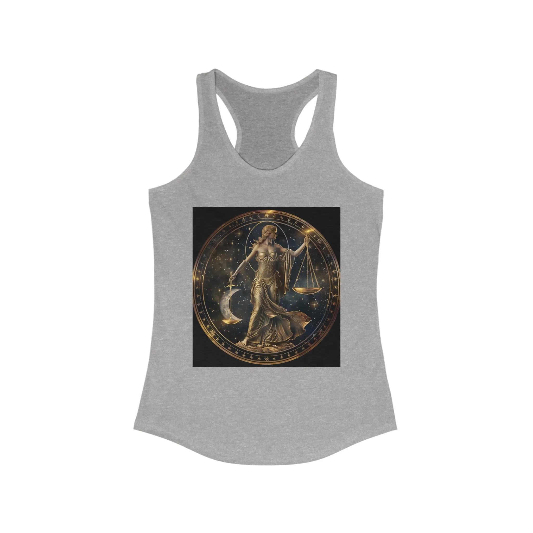 Libra zodiac Women Ideal Racerback Tank