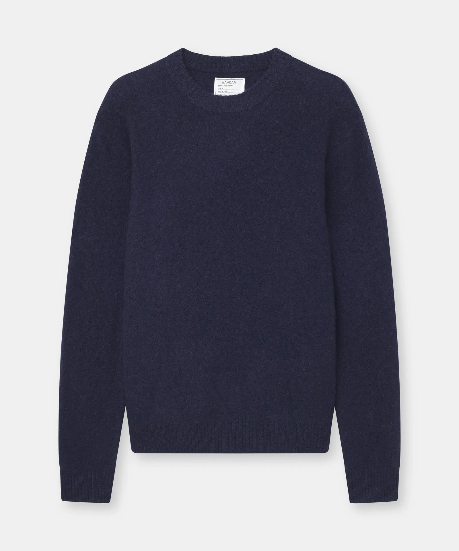 Lightweight Reversible Cashmere Crewneck Sweater