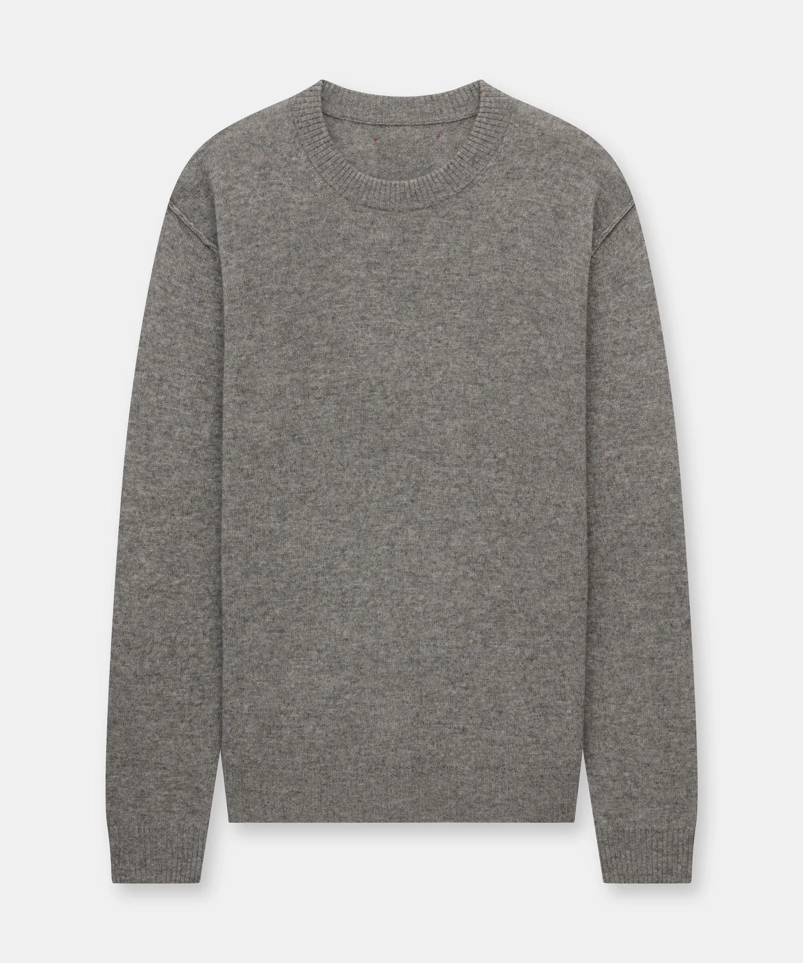 Lightweight Reversible Cashmere Crewneck Sweater