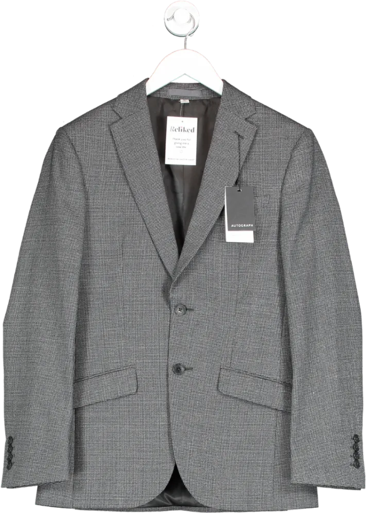 M&S Grey Suit Jacket One Size