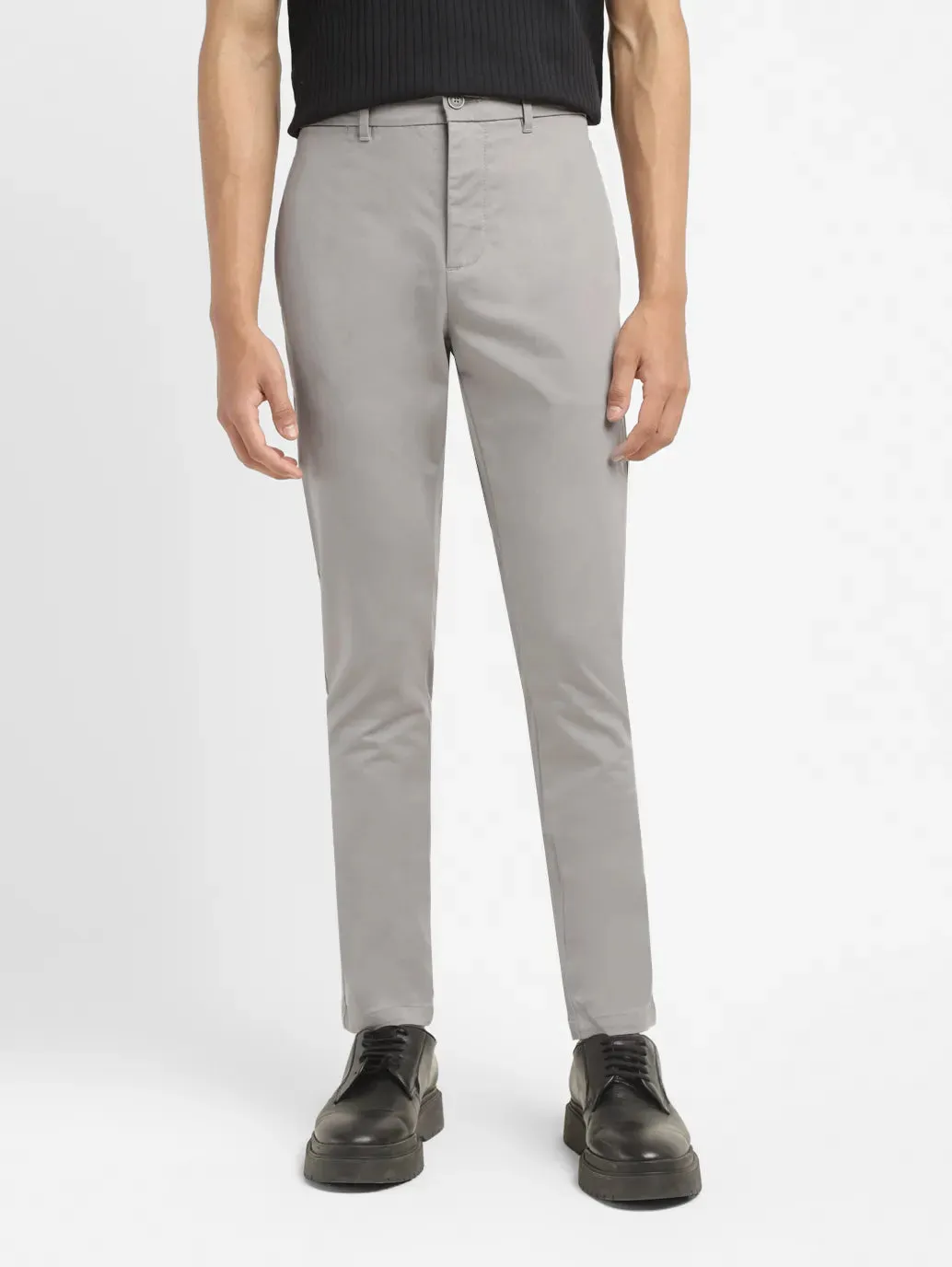 Men's 512 Grey Slim Tapered Fit Chinos