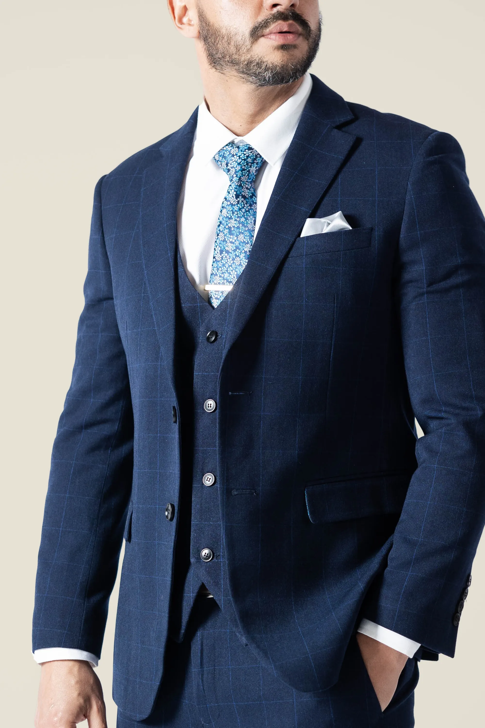 Mens Duke Of Navy Suit