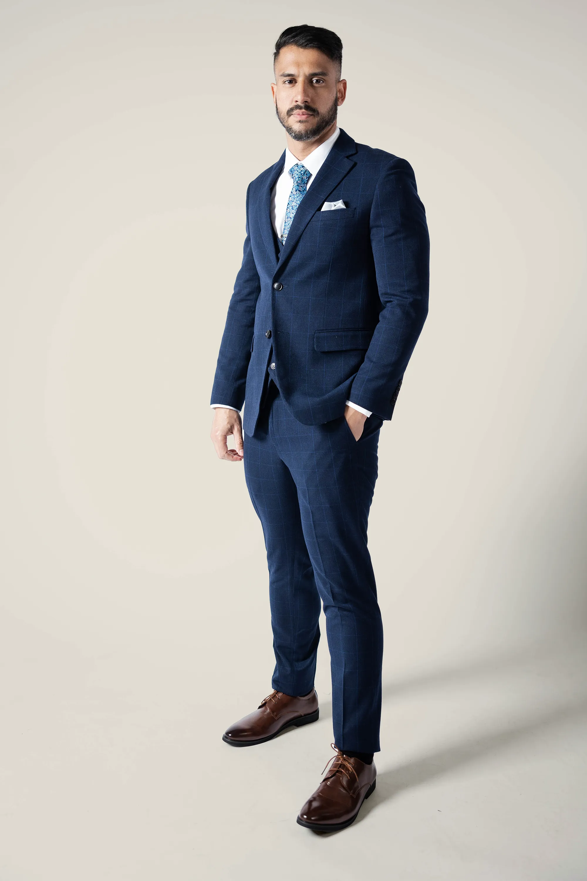 Mens Duke Of Navy Suit