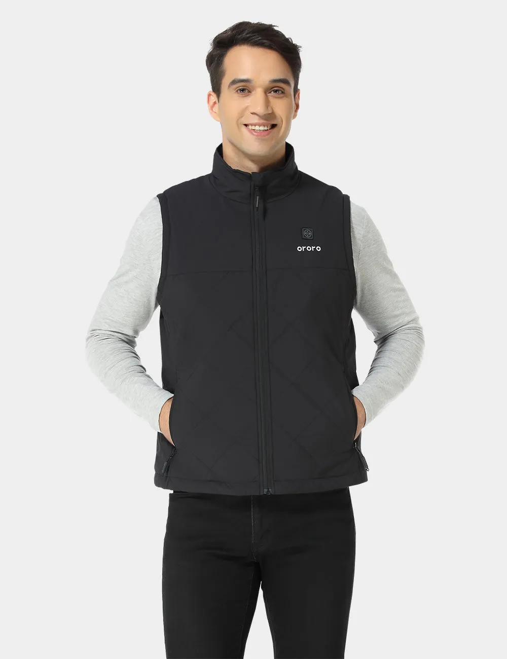 Men's Heated Quilted Vest (Apparel Only)