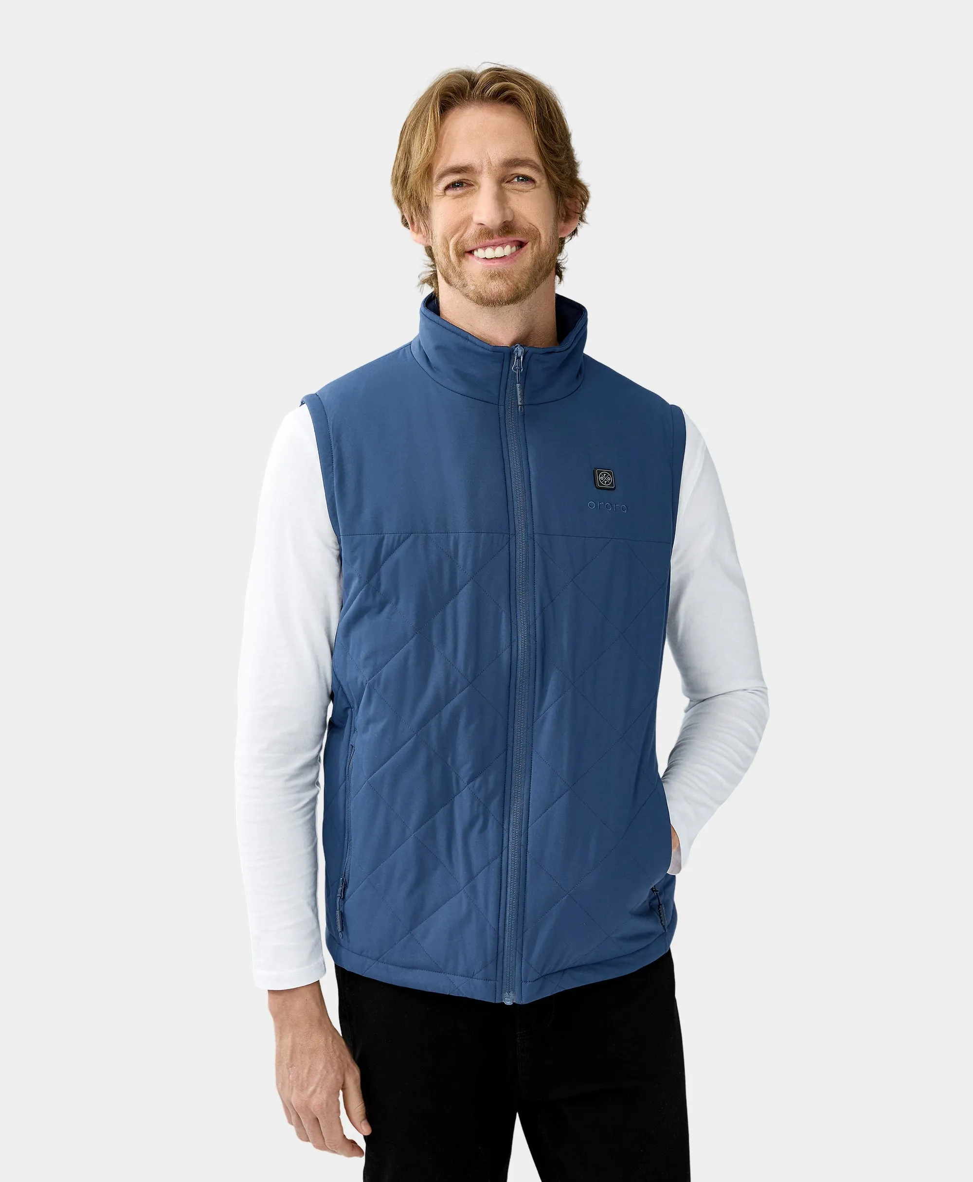 Men's Heated Quilted Vest (Apparel Only)