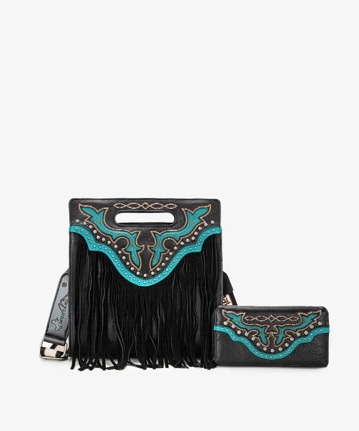 Montana West Fringe Concealed Carry Crossbody Set