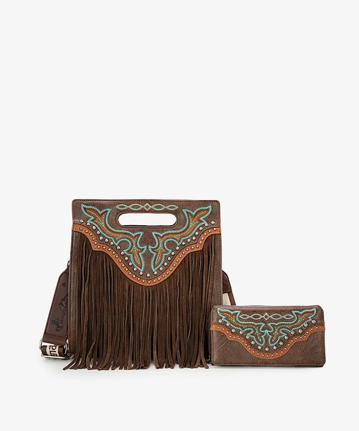 Montana West Fringe Concealed Carry Crossbody Set