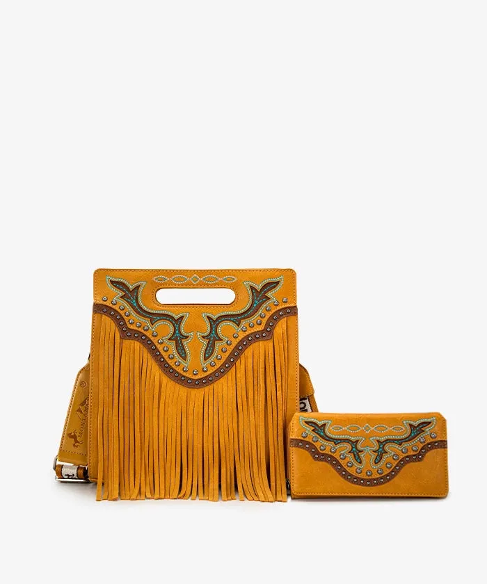 Montana West Fringe Concealed Carry Crossbody Set