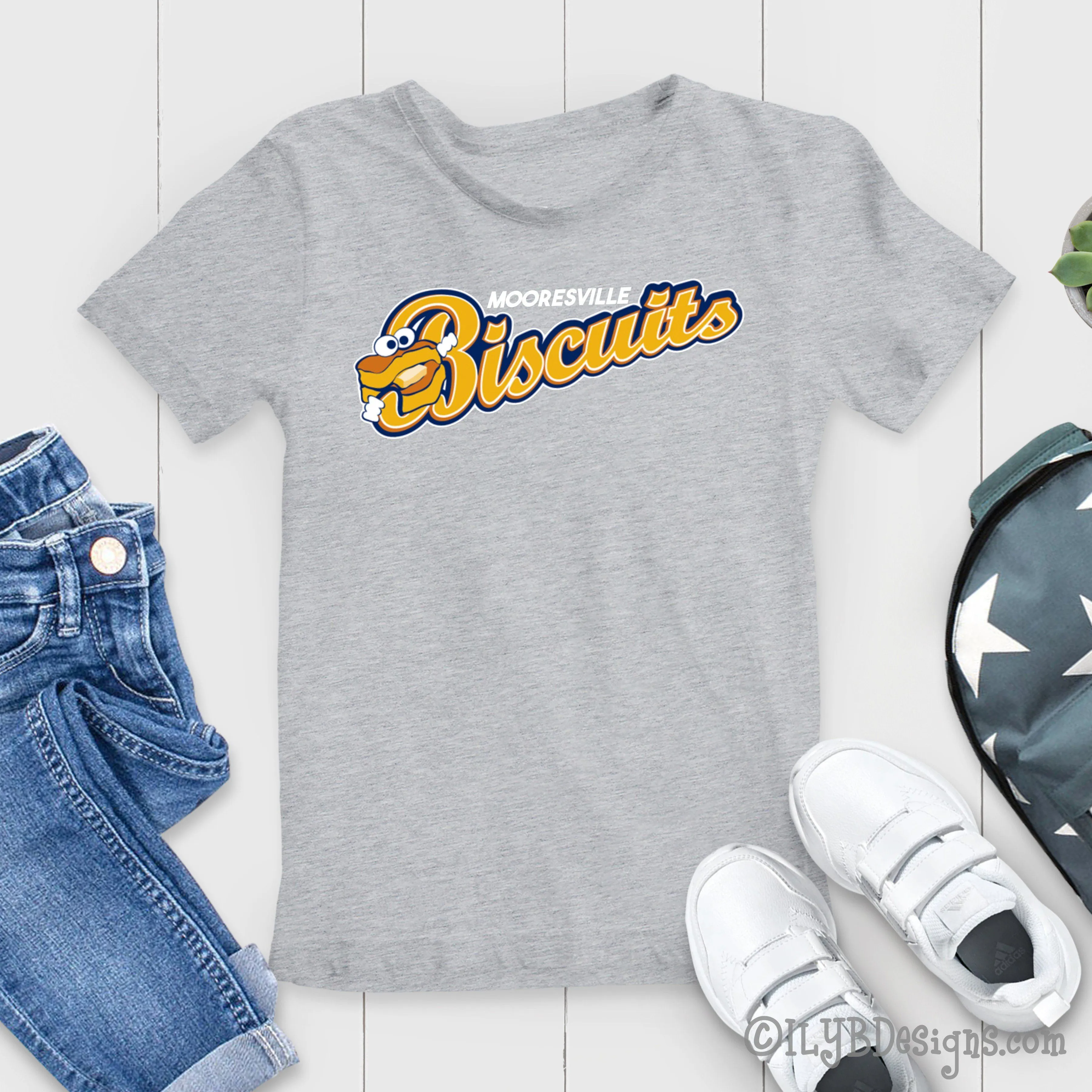 Mooresville Biscuits Kids Tee