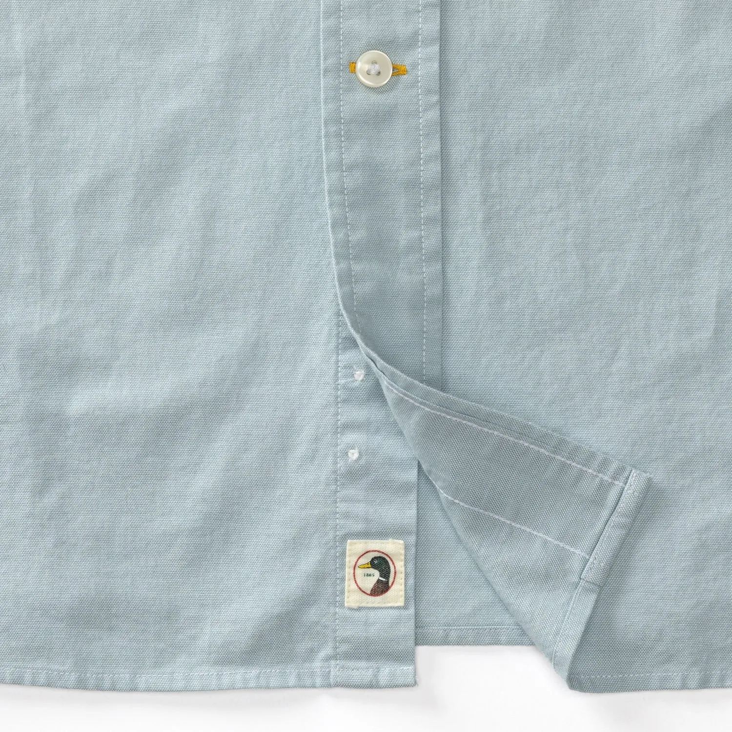 Morris Solid Cotton Oxford Sport Shirt