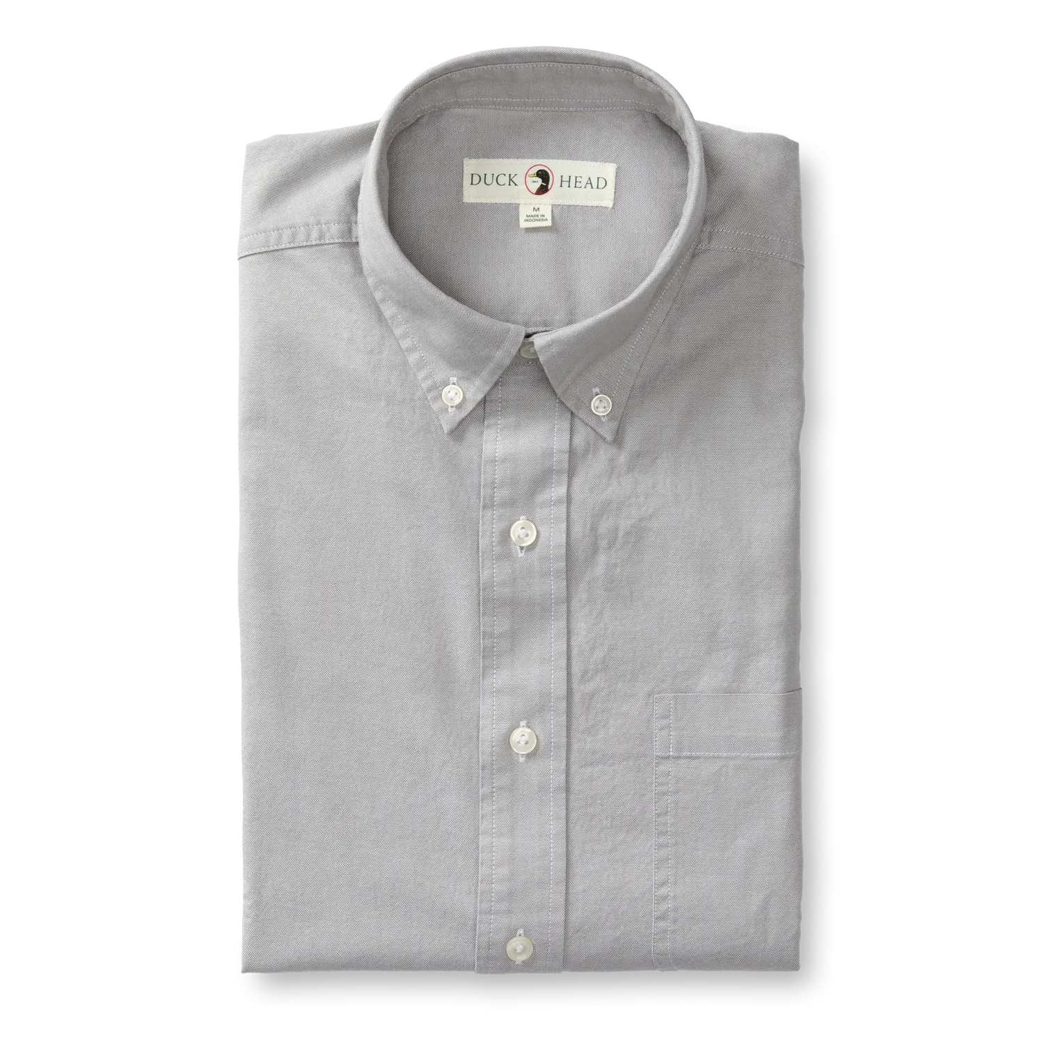 Morris Solid Cotton Oxford Sport Shirt