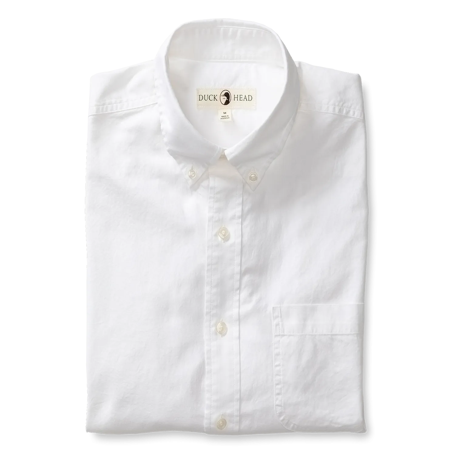 Morris Solid Cotton Oxford Sport Shirt