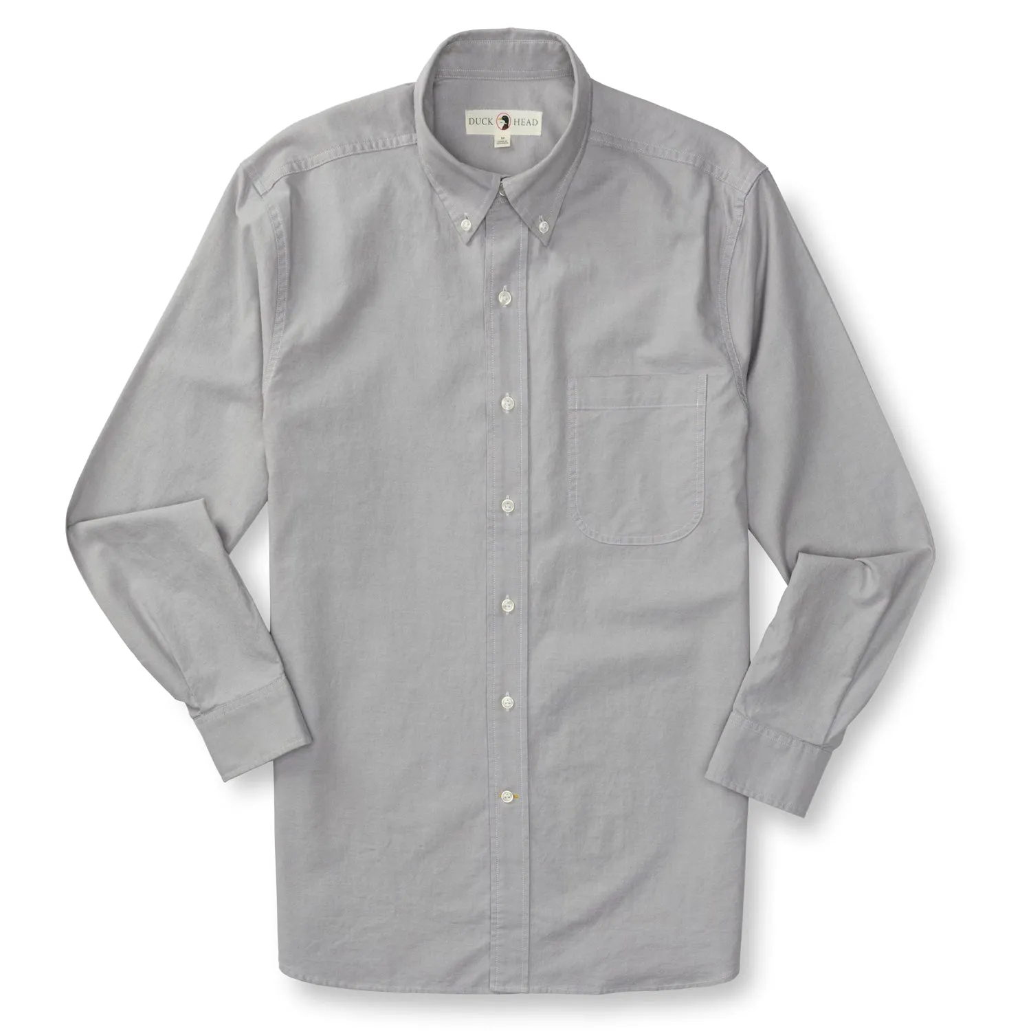 Morris Solid Cotton Oxford Sport Shirt