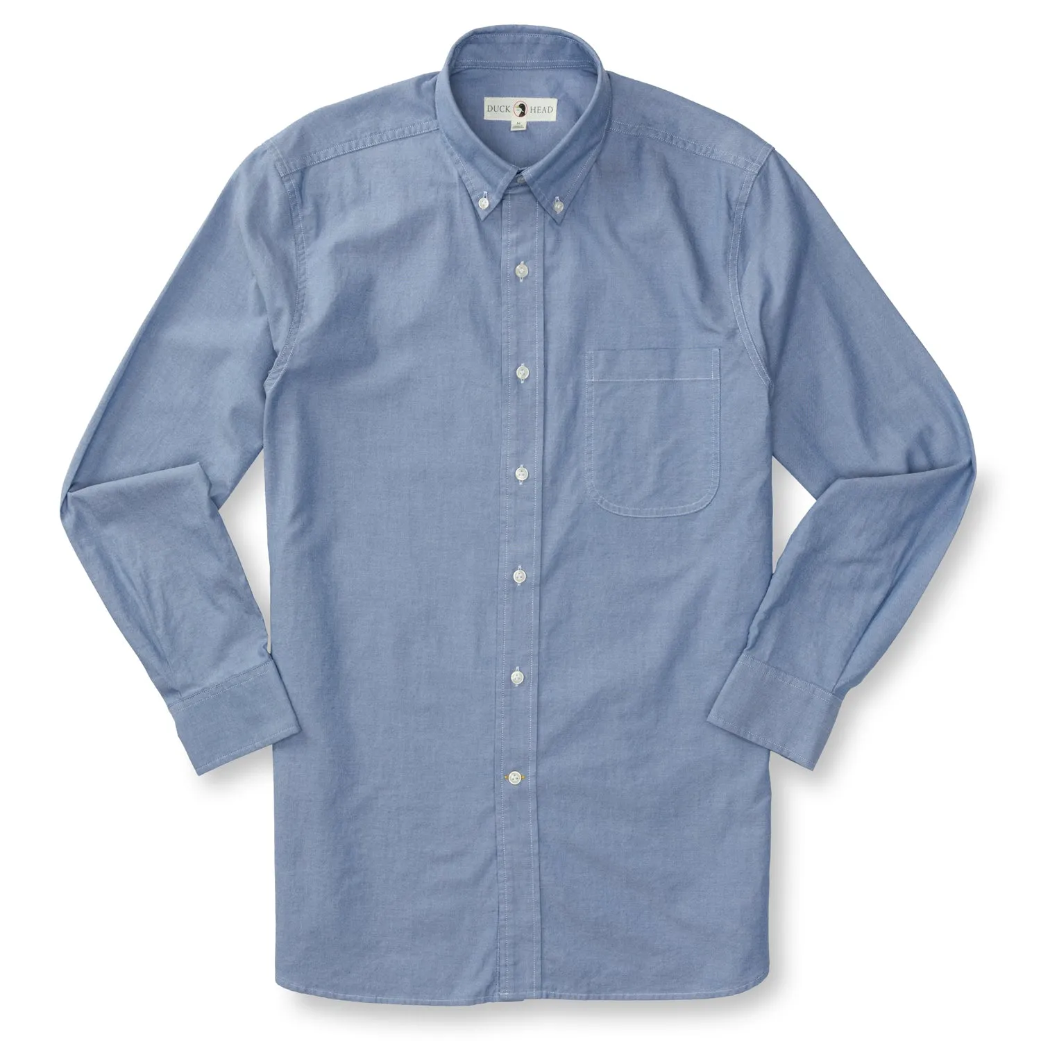 Morris Solid Cotton Oxford Sport Shirt