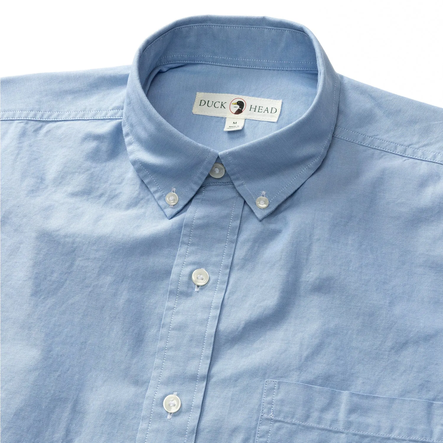 Morris Solid Cotton Oxford Sport Shirt