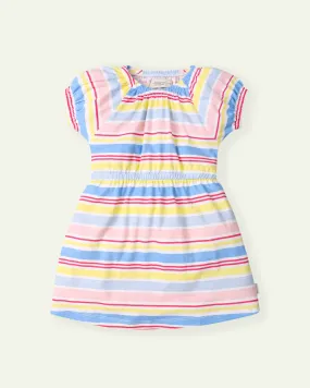 Multi Stripes Raglan Dress