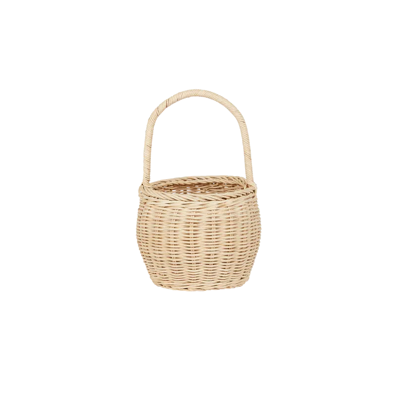 Olli Ella Rattan Big Berry Basket - Straw