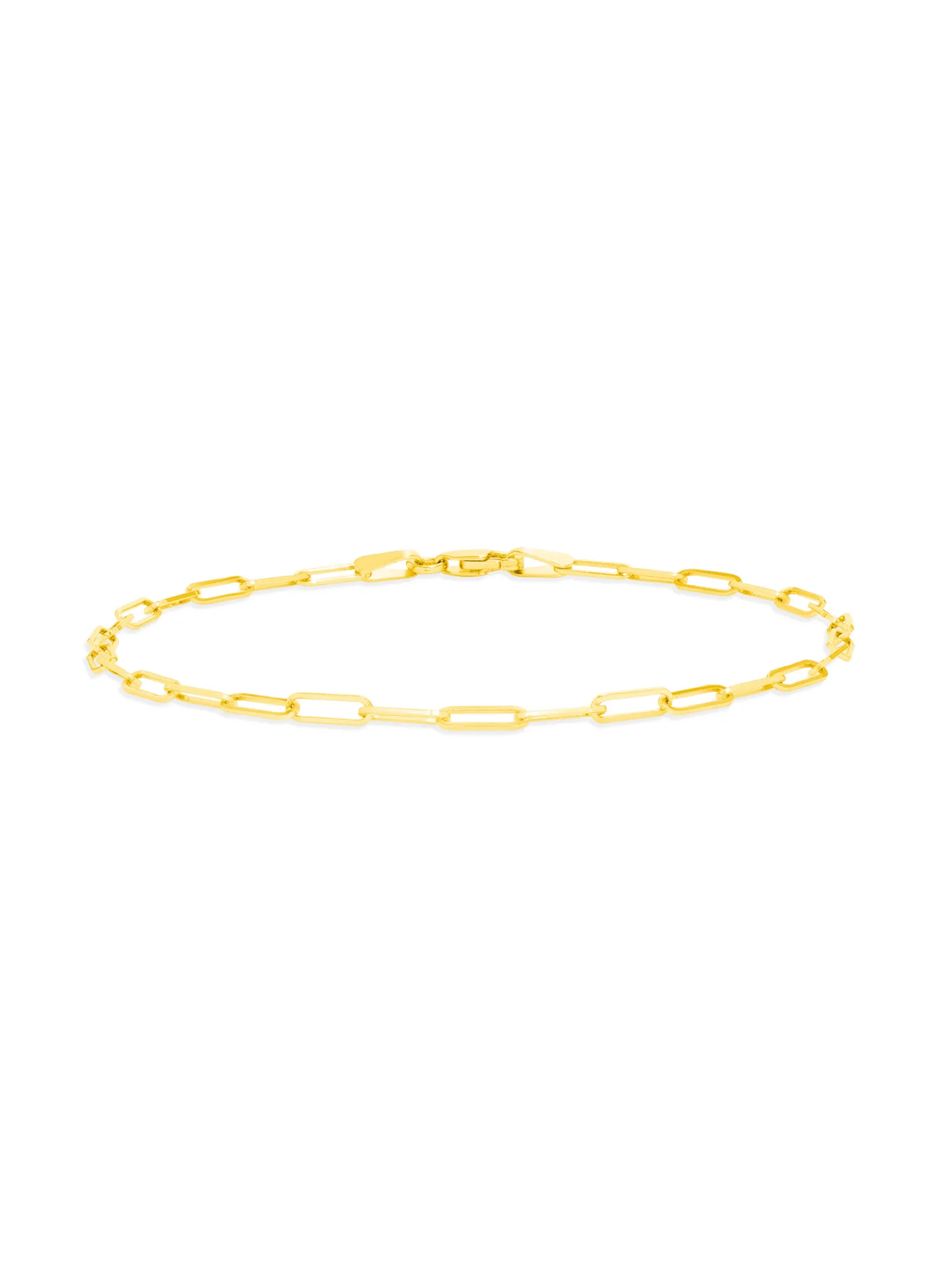 Paperclip 'XS' Bracelet 14K