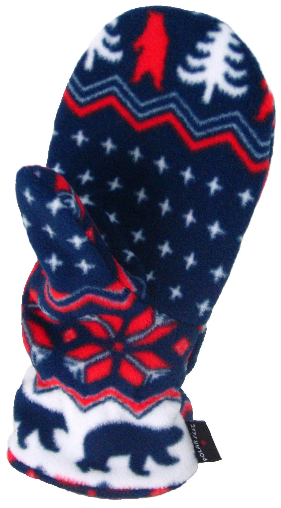 Polar Feet Fleece Mittens