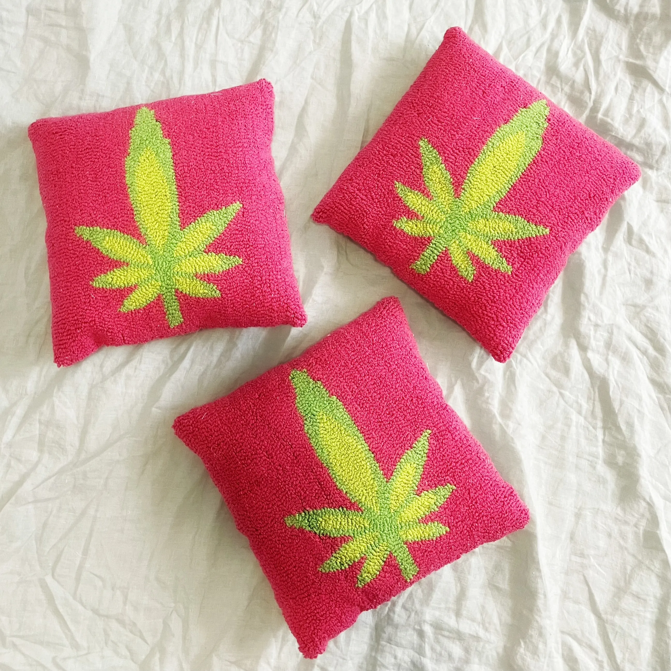 Pot Leaf Pillow