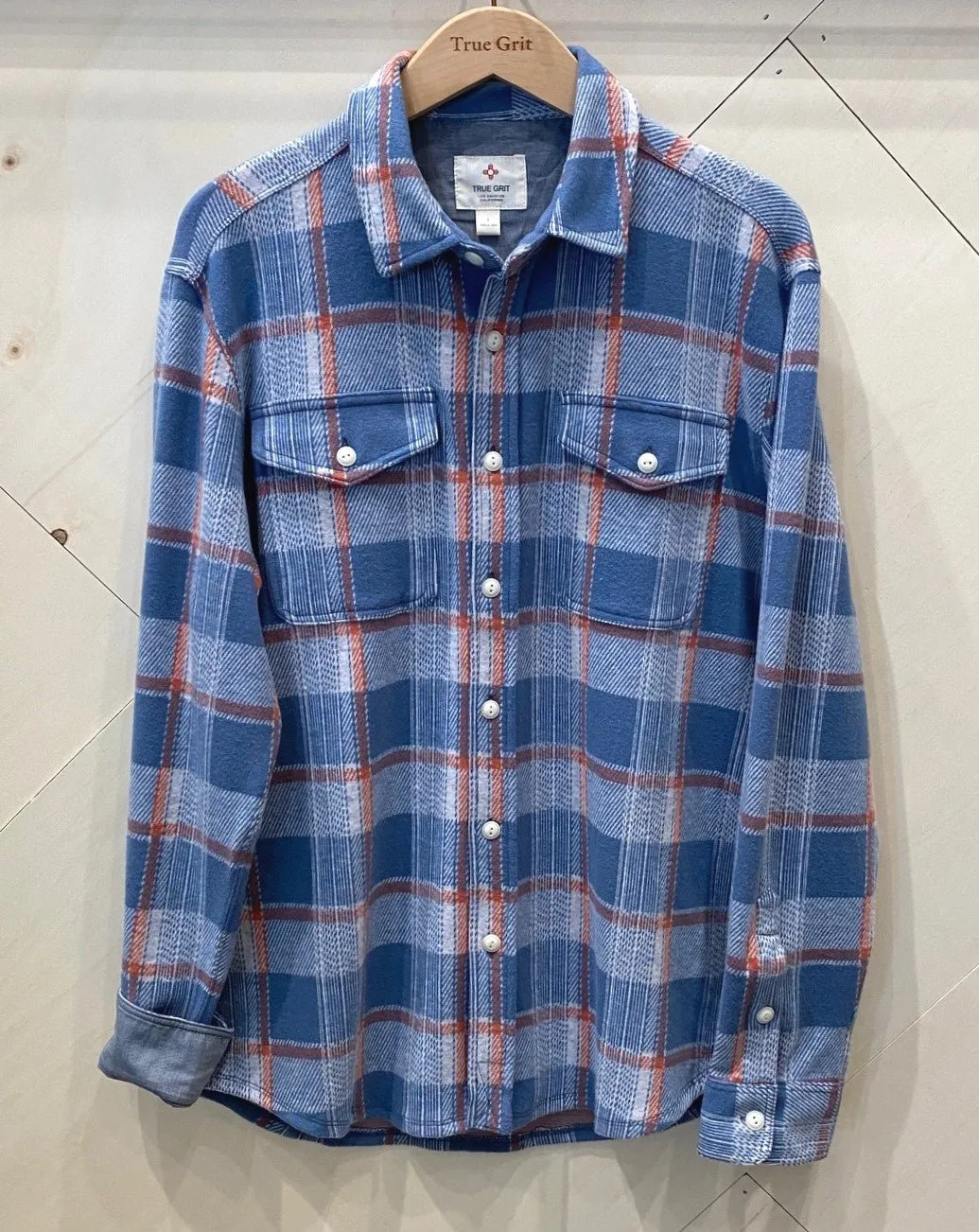 PRE ORDER - SKY BAR PLAID LS2PKT