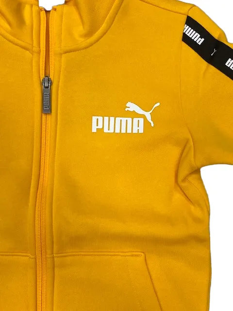 Puma boy's tracksuit with zip Tape Sweat Suit FL B 670114 39 tangerine