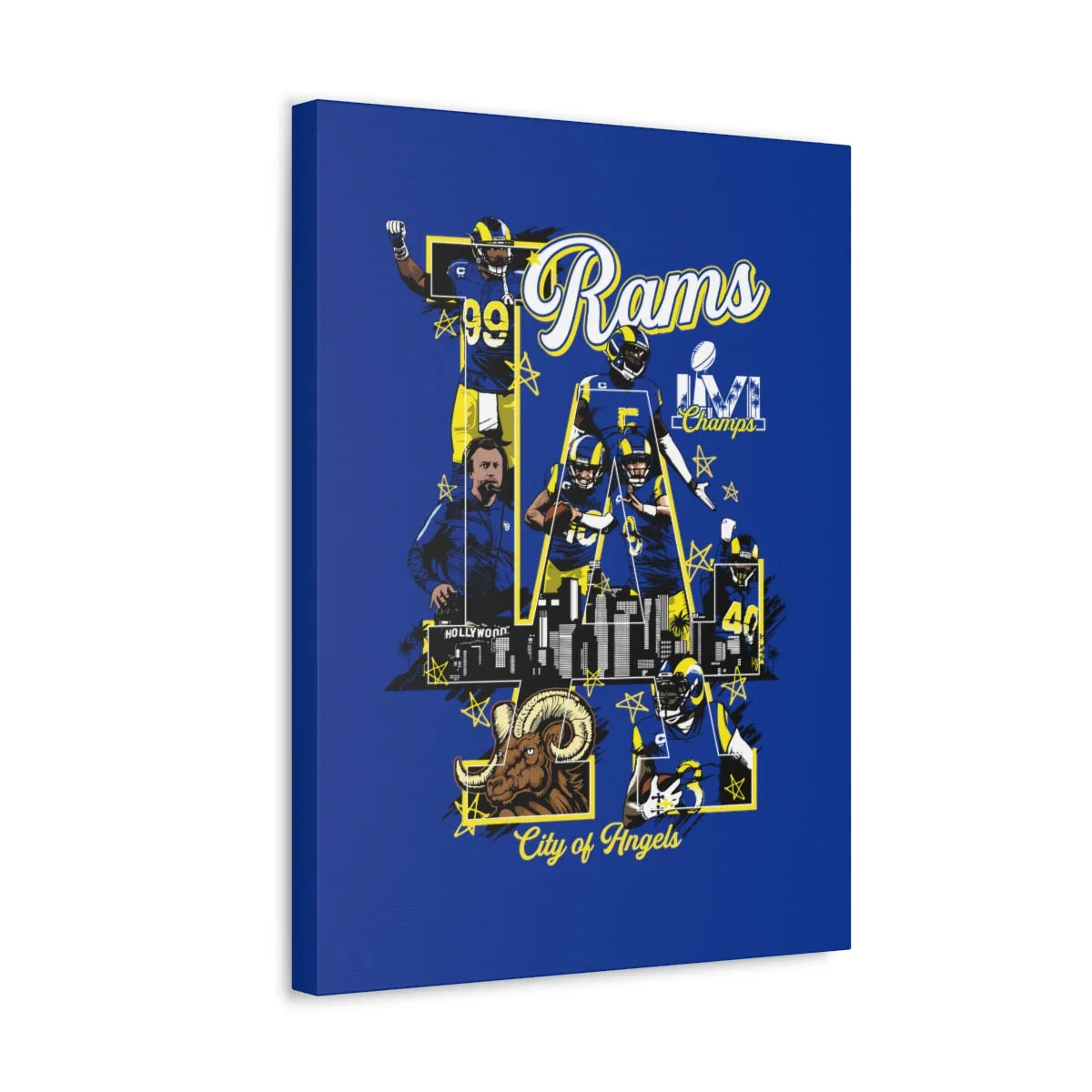 Rams Canvas