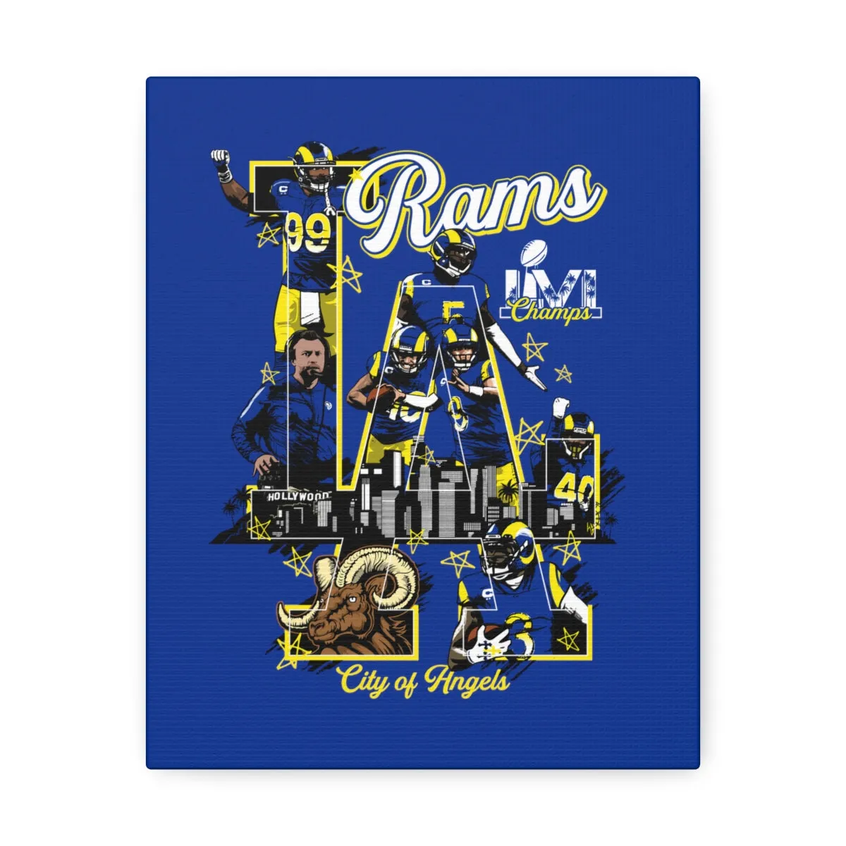 Rams Canvas