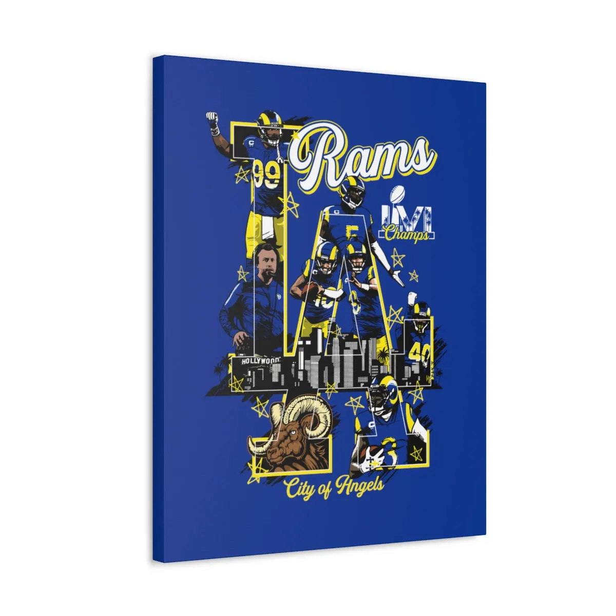 Rams Canvas