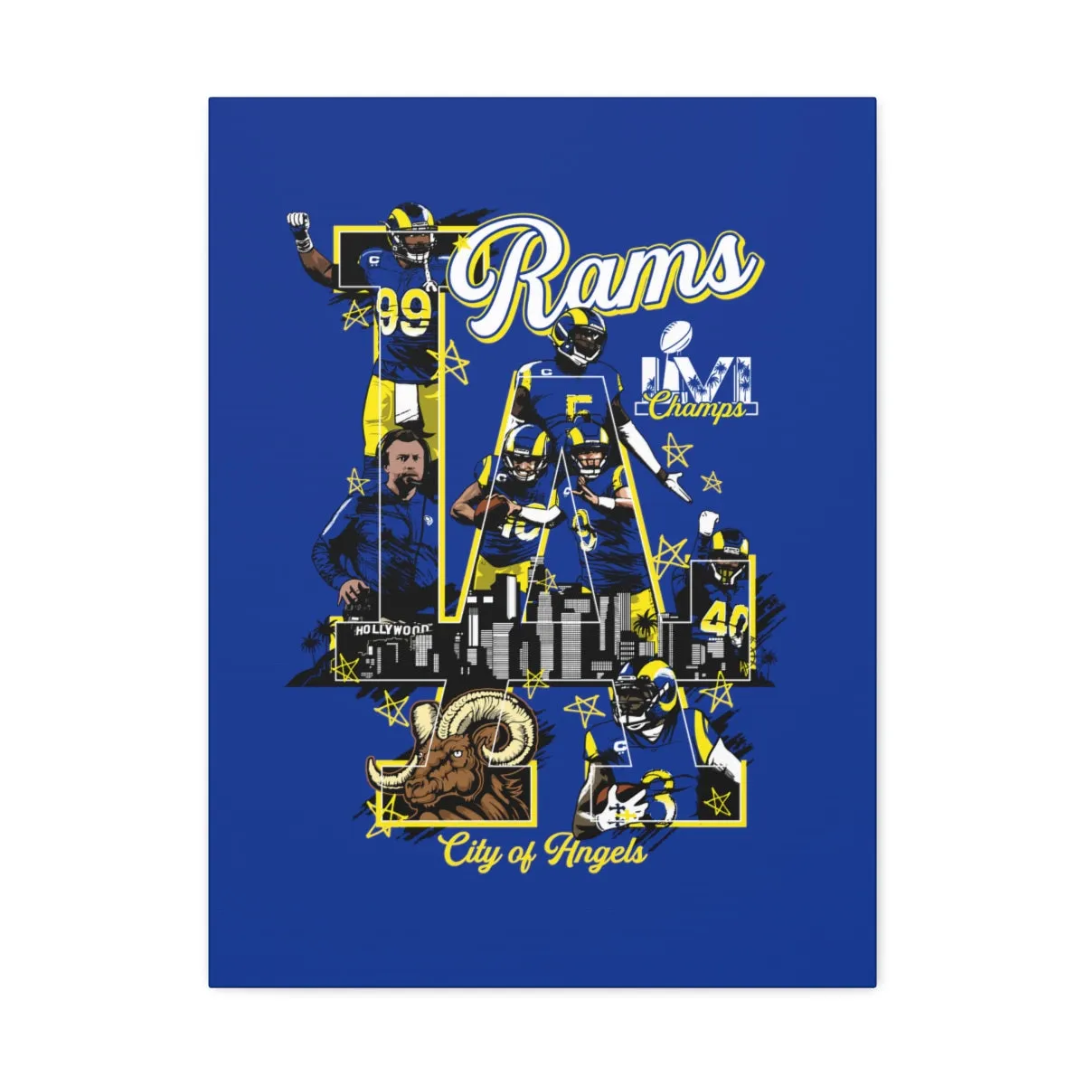 Rams Canvas