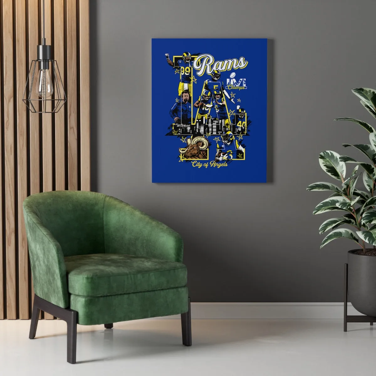 Rams Canvas