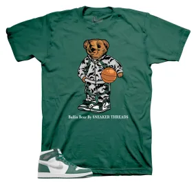 Retro 1 Gorge Green Ballin Bear Shirt