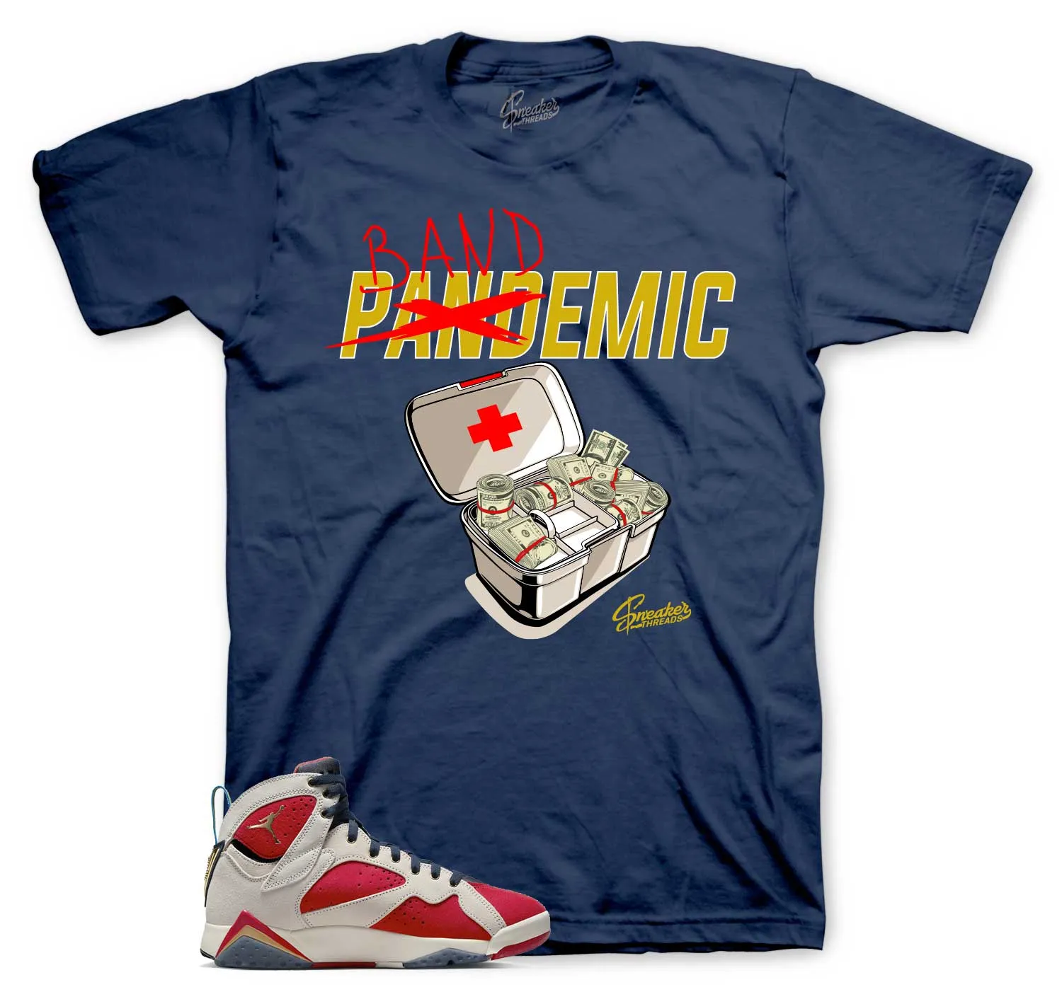 Retro 7 New Sheriff In Town Bandemic Shirt