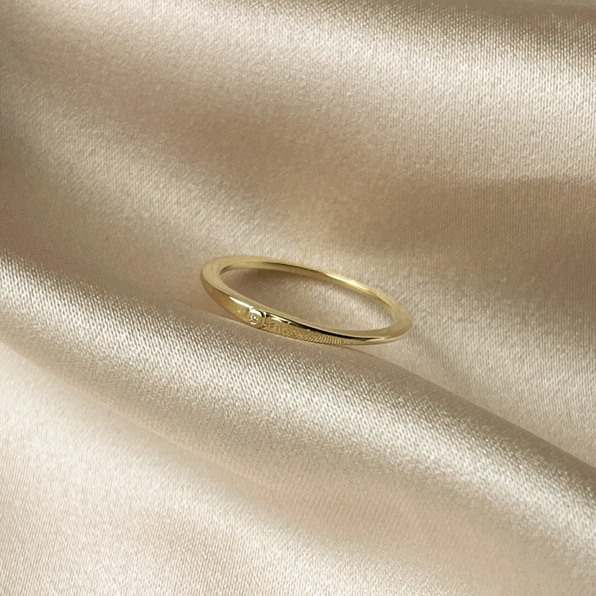 Simplistic Vermeil Ring