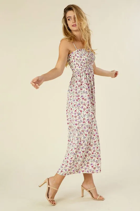 Sing To Me Smocked Cami Maxi Dress