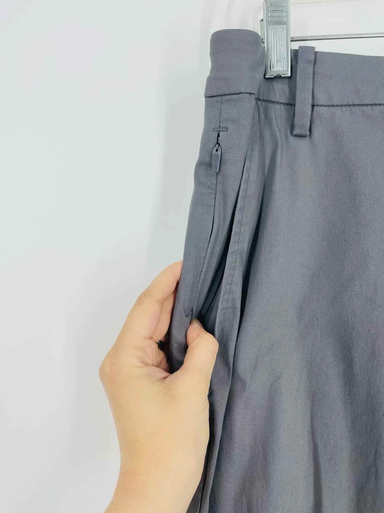 Size 32x34 Gray Solid Men's Pants- Men's