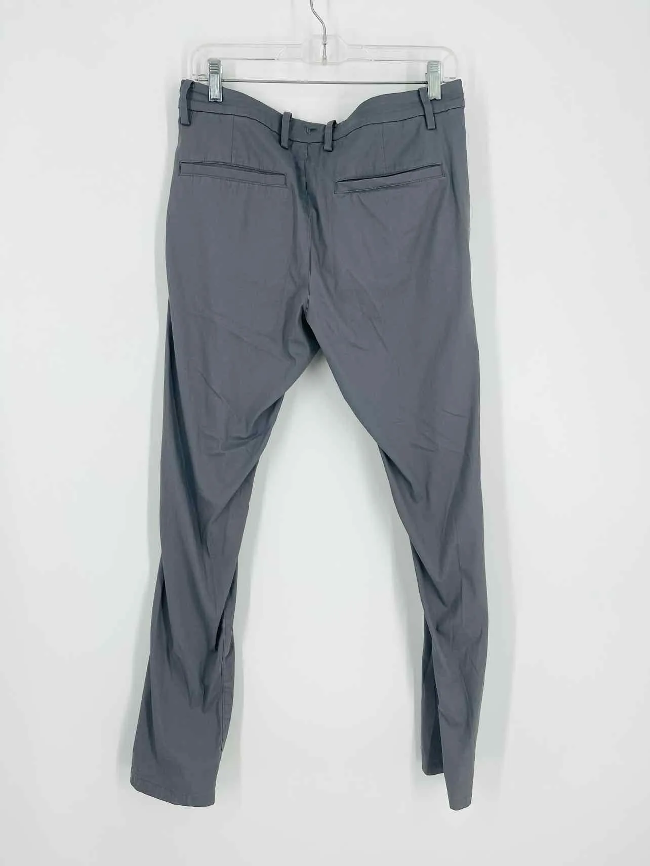 Size 32x34 Gray Solid Men's Pants- Men's