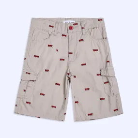 Skin Crane Print Shorts