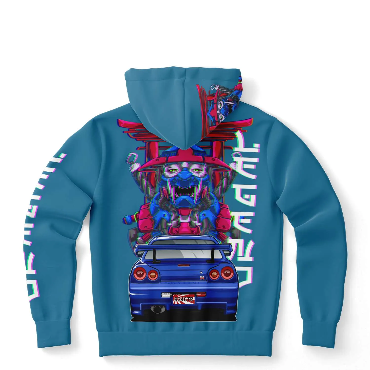 Skyline Samurai Premium Hoodie