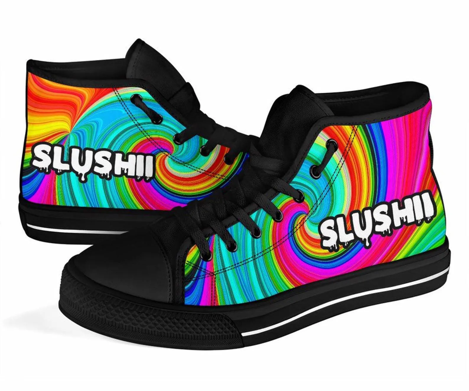 Slushii High Top Unisex Festival Sneaker Shoes