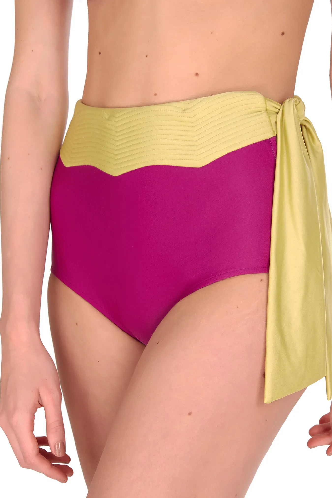 Solid Hot Pants With Matelasse Detail